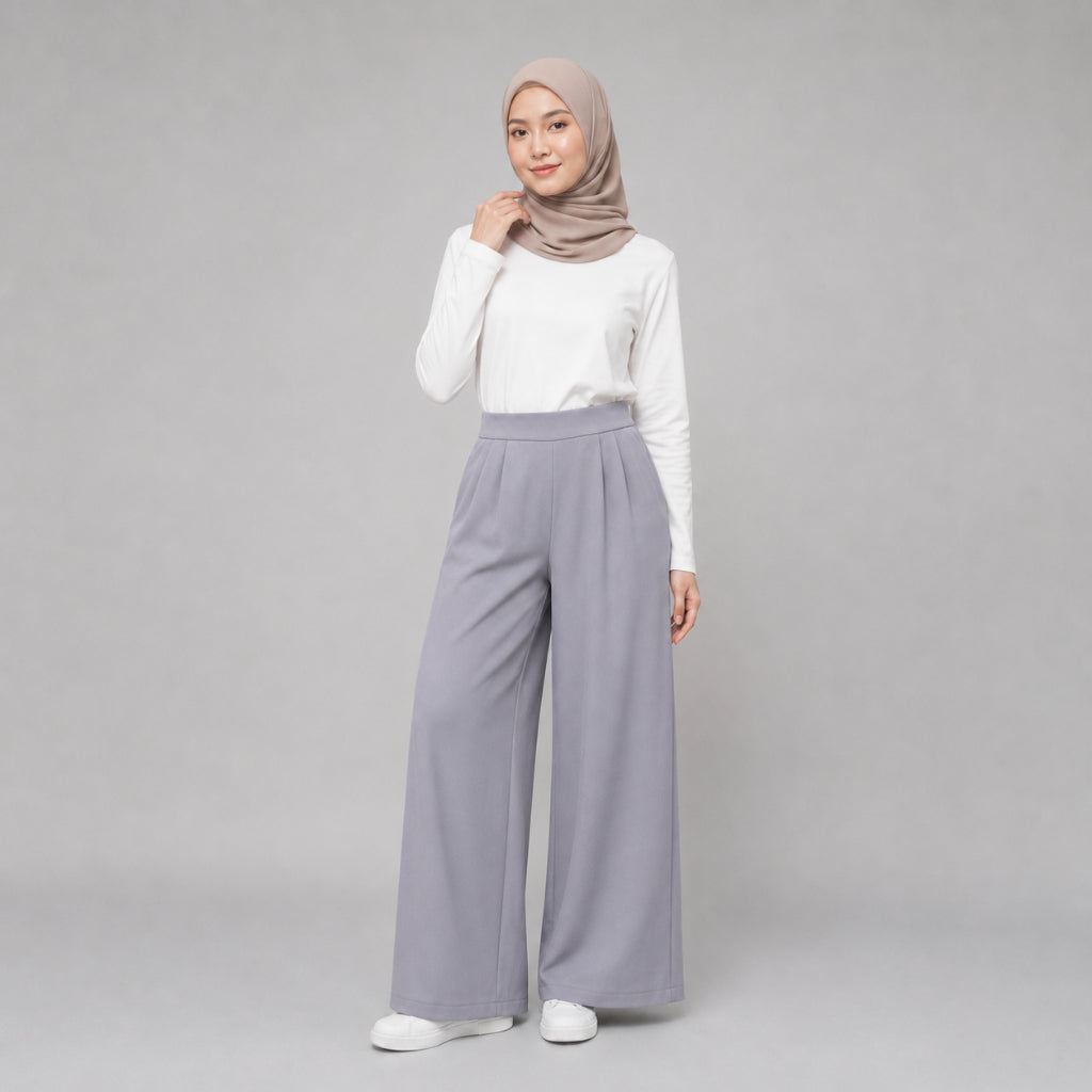 PISCO Women High-Waist Wide-Leg Pants