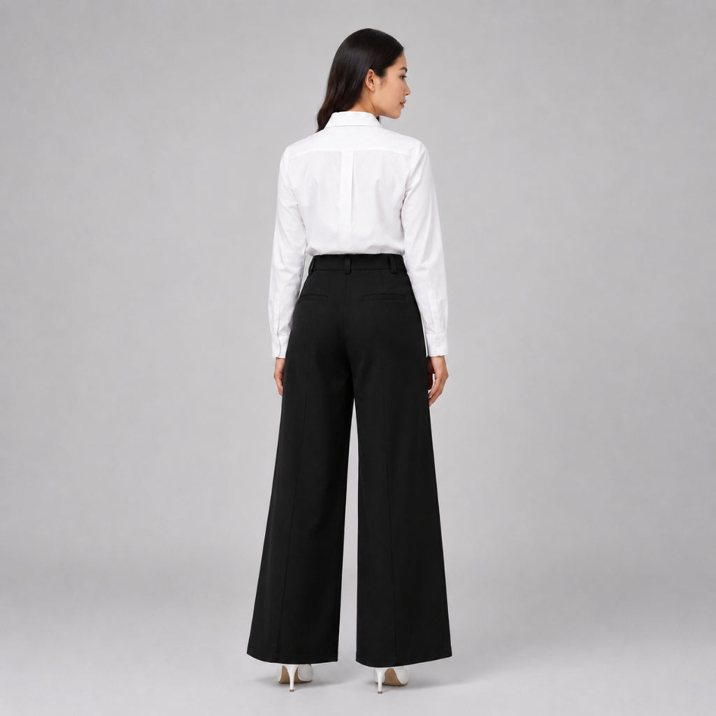 PISCO Women High-Waist Wide-Leg Pants
