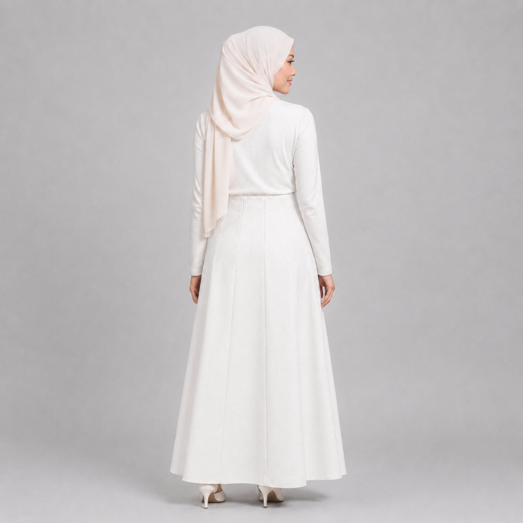 PISCO Women High-Waist A-Line Maxi Skirt