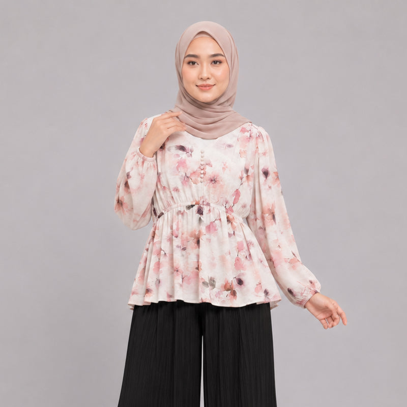 PISCO Women Floral Peplum Blouse