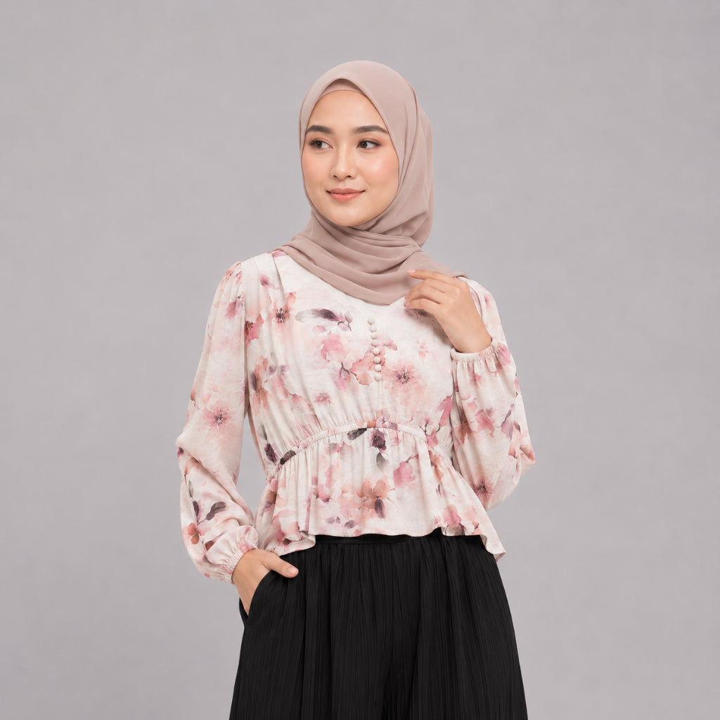 PISCO Women Floral Peplum Blouse