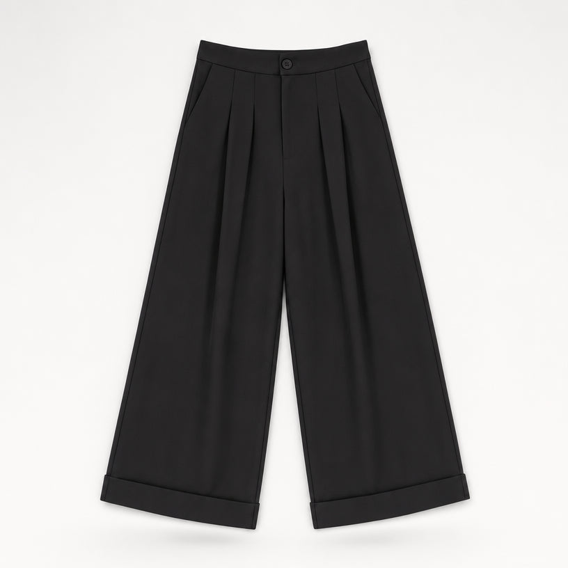 YFS Women's Premium High-Waist Wide Leg Pants