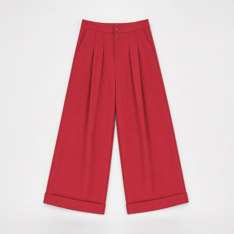 YFS Women's Premium High-Waist Wide Leg Pants