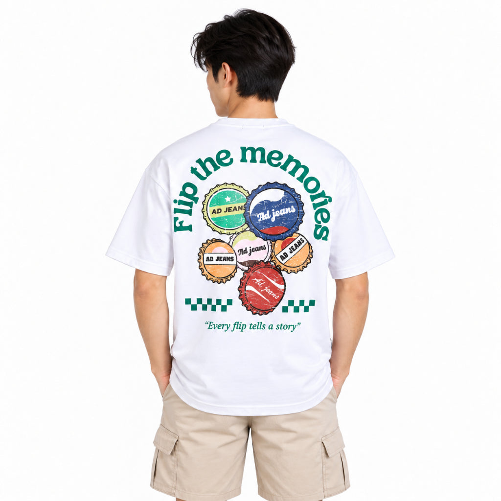 AD JEANS Flip the Memories Graphic Tee