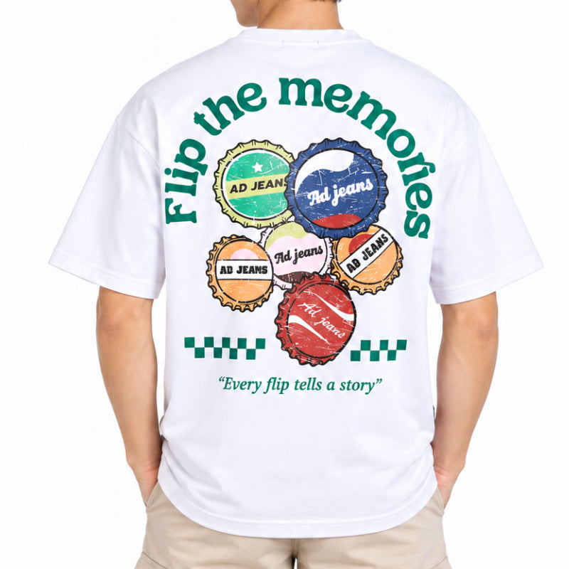 AD JEANS Flip the Memories Graphic Tee