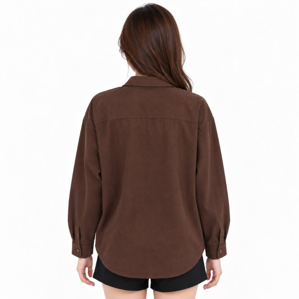 YFS Scarf Detail Long Sleeve Shirt