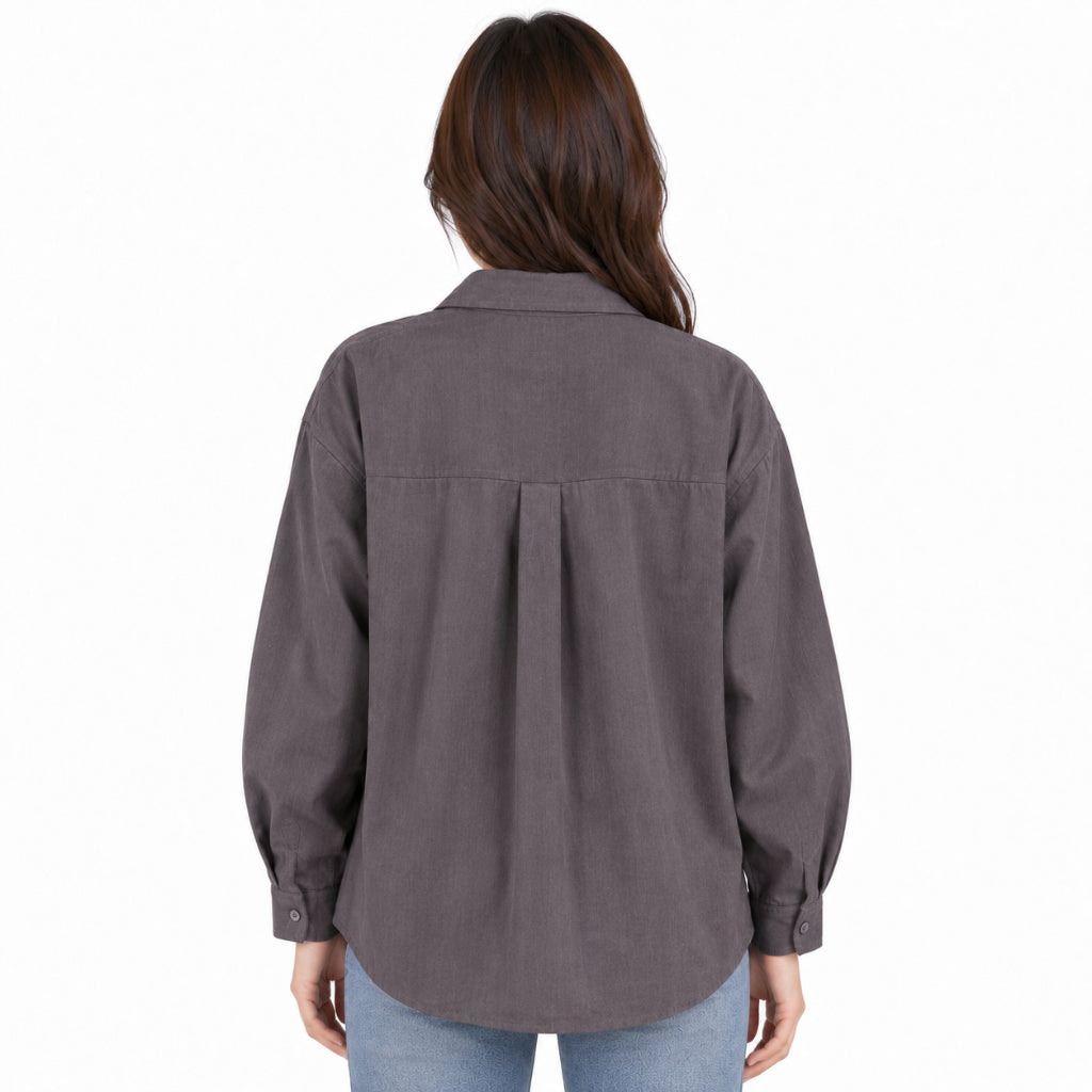 YFS Plaid & Solid Long Sleeve Shirt