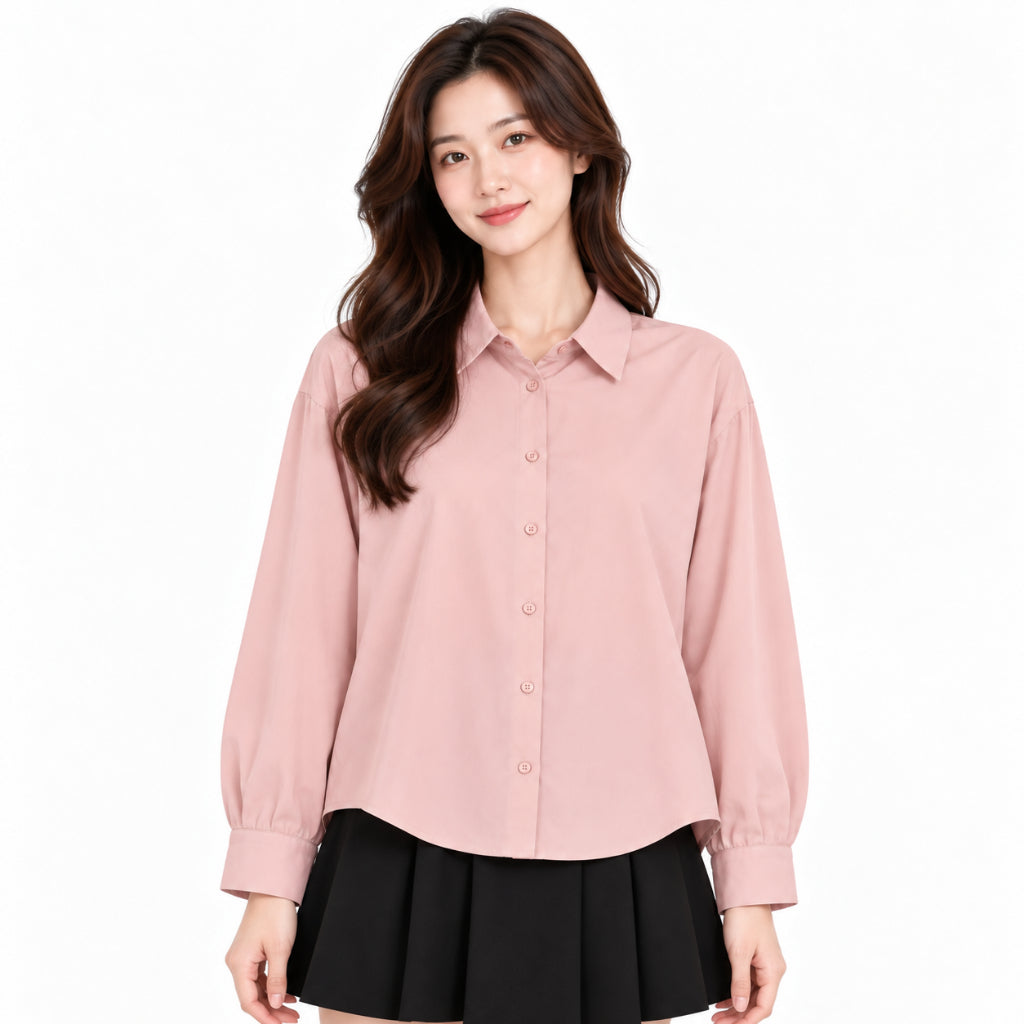 YFS Classic Long Sleeve Button-Up Shirt