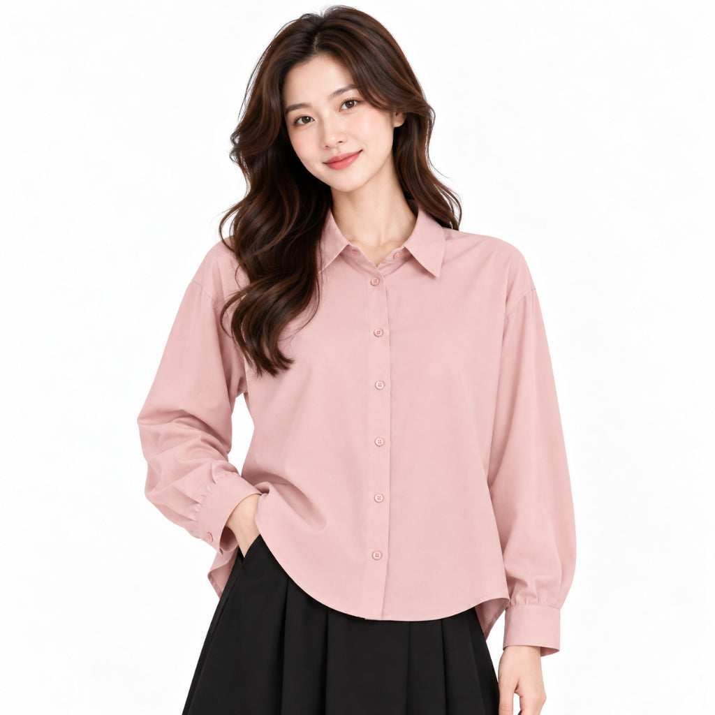YFS Classic Long Sleeve Button-Up Shirt