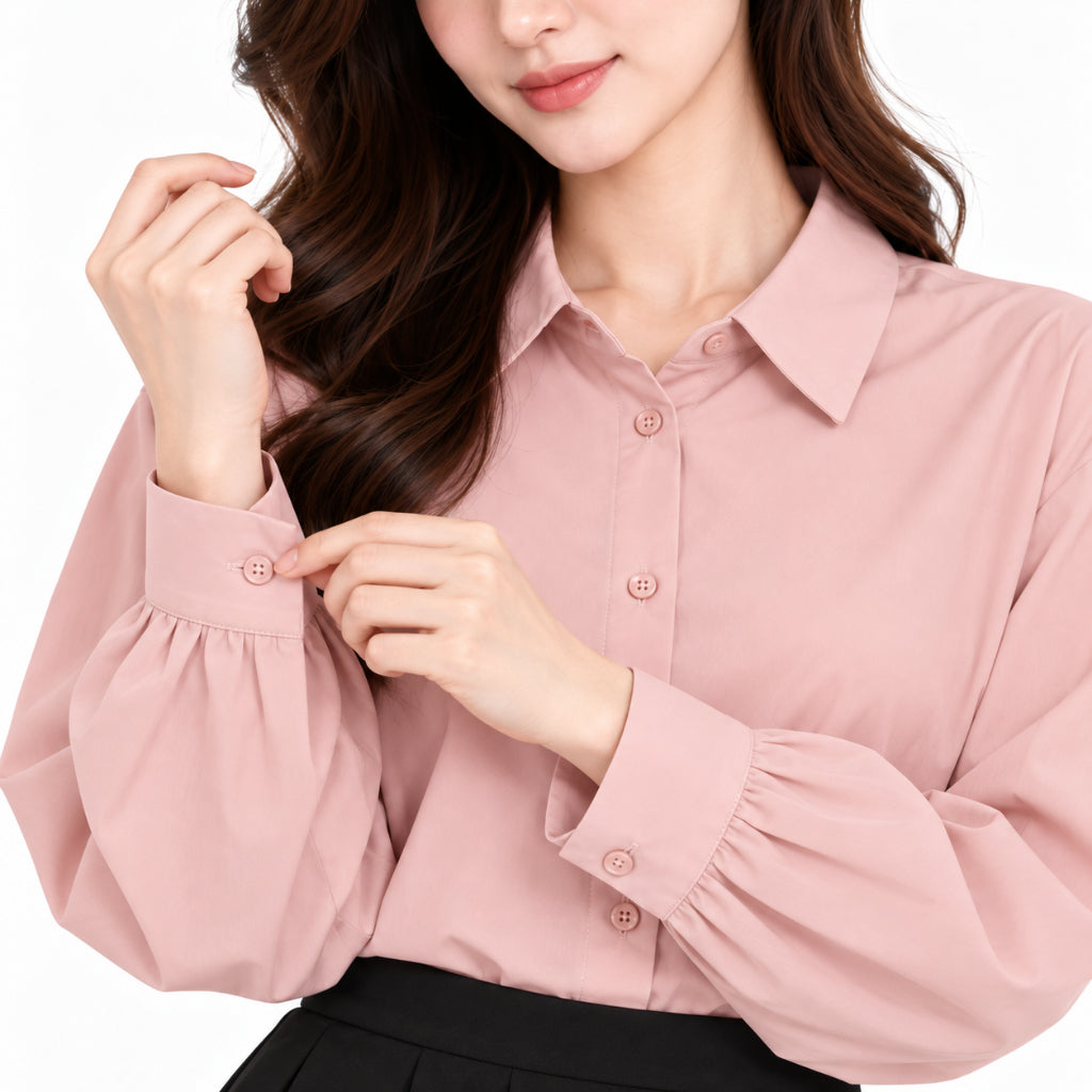 YFS Classic Long Sleeve Button-Up Shirt