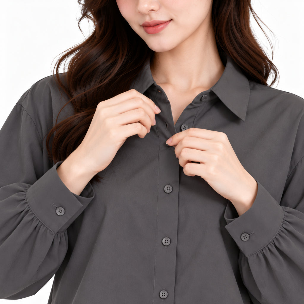 YFS Classic Long Sleeve Button-Up Shirt