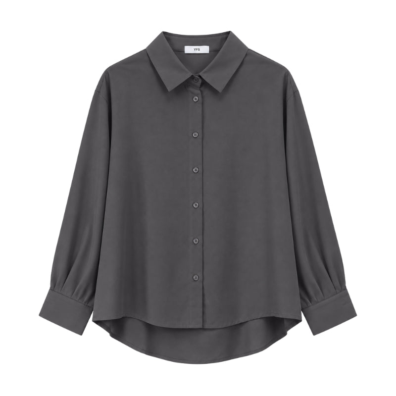 YFS Classic Long Sleeve Button-Up Shirt