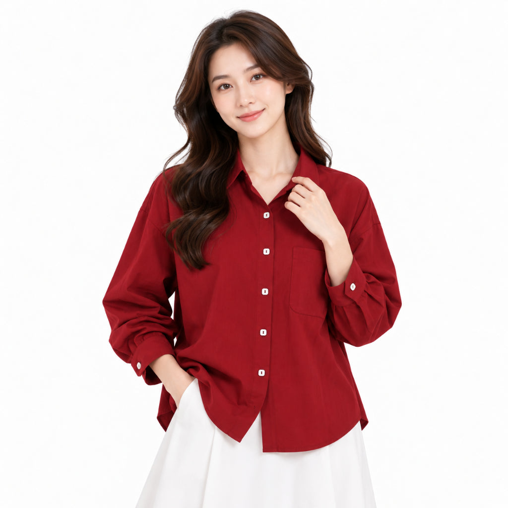 YFS Essential Pocket Long Sleeve Shirt