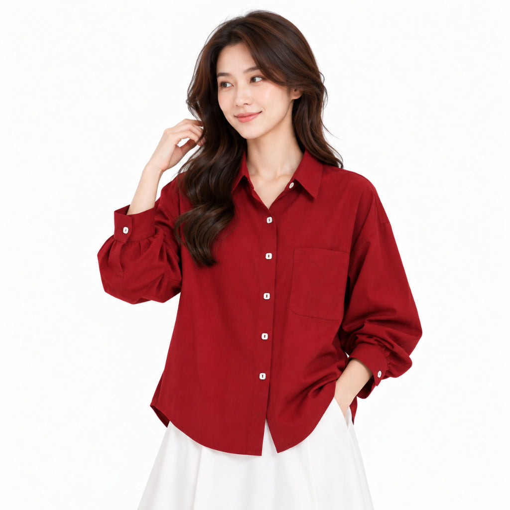 YFS Essential Pocket Long Sleeve Shirt