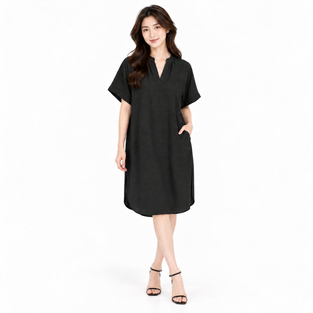 YFS Short Sleeve Midi Dress