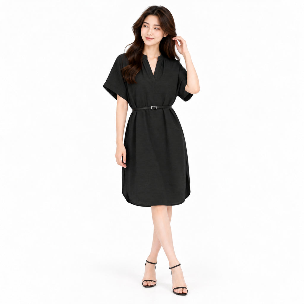 YFS Short Sleeve Midi Dress
