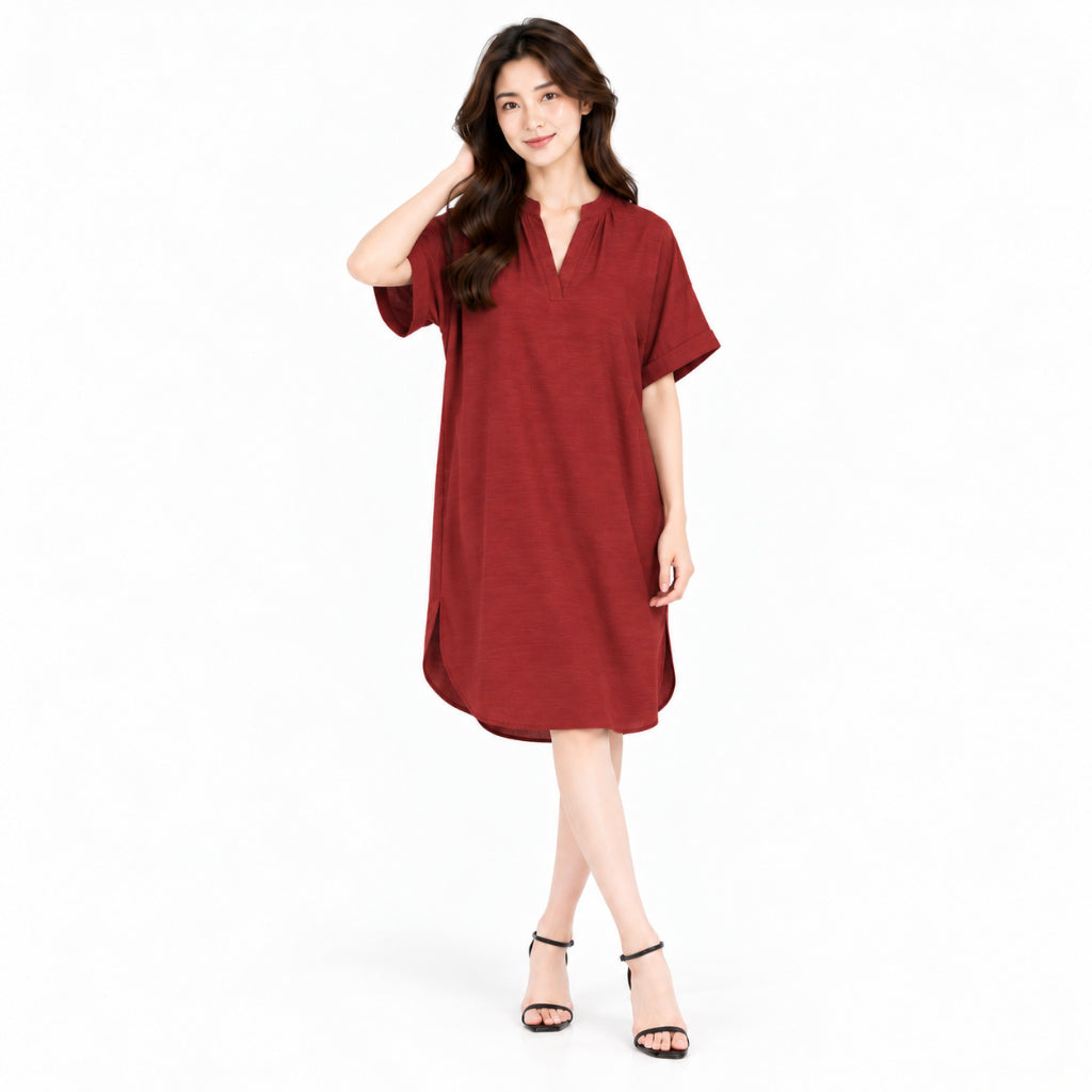 YFS Short Sleeve Midi Dress