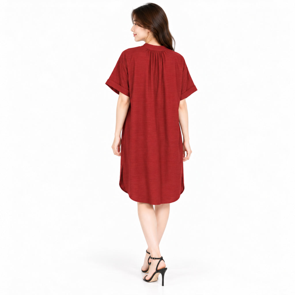 YFS Short Sleeve Midi Dress