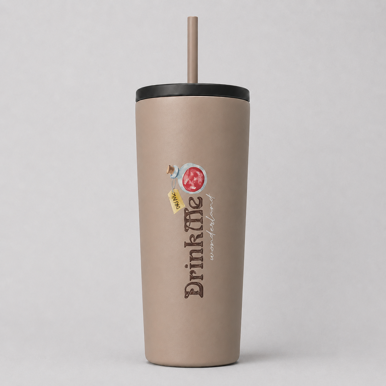 COLEGACY Alice Saves Wonderland Straw Cup