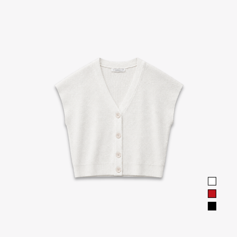 COLEGACY Women Knit Vest Top