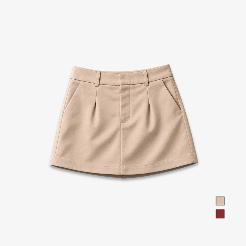 COLEGACY Women High Waist Mini Skirt