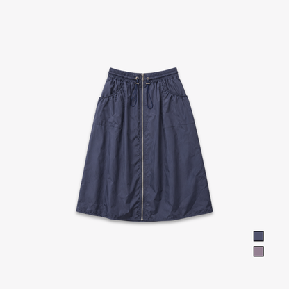 COLEGACY Women Nylon Midi Skirt