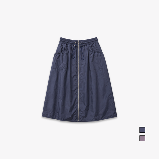 COLEGACY Women Nylon Midi Skirt