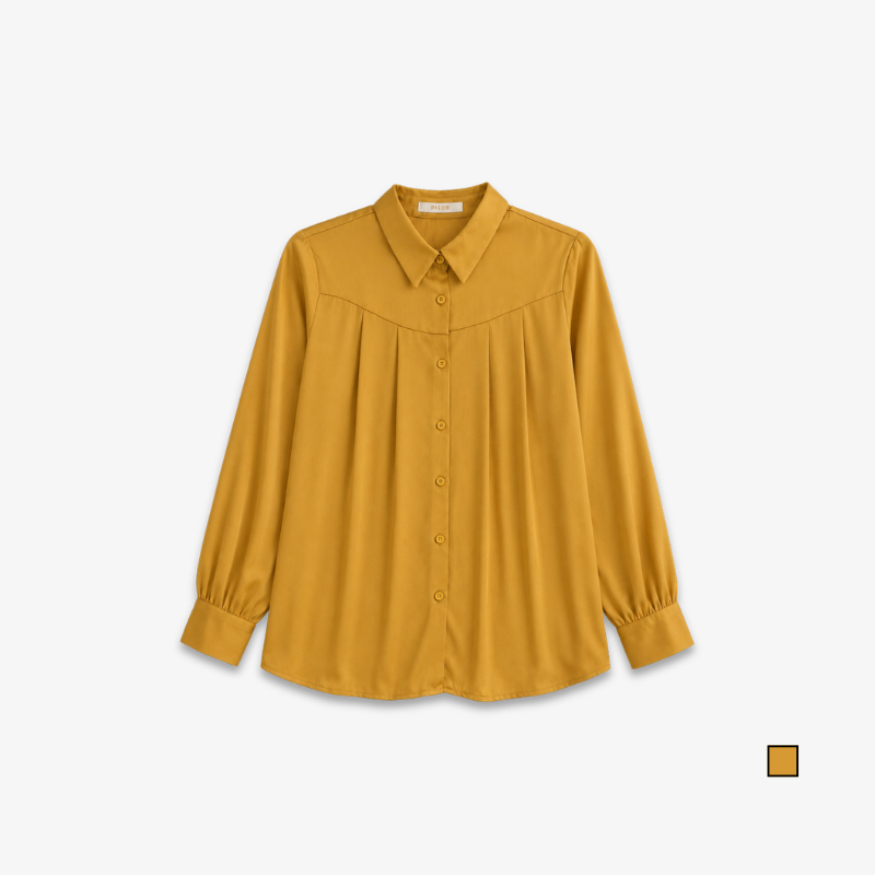 PISCO Women Elegant Long Sleeve Blouse