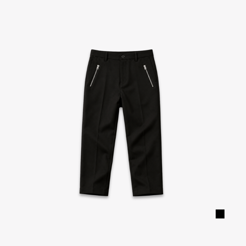 YFS Men Slim Fit Ankle-Length Trousers