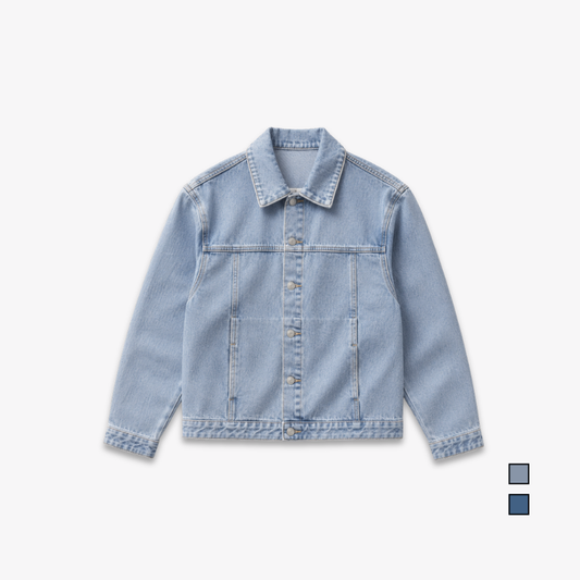 COLEGACY Men Long Sleeve Denim Jacket