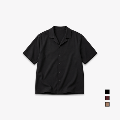 COLEGACY Men Smart Casual Short Sleeve Shirt
