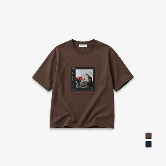 COLEGACY Men Hold The Vision Graphic T-Shirt
