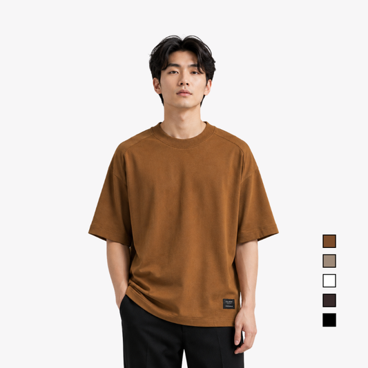 COLEGACY Men Premium Heavyweight Oversized T-Shirt