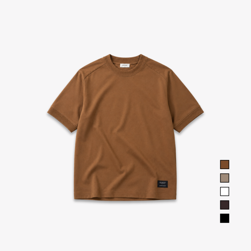 COLEGACY Men Premium Heavyweight Oversized T-Shirt