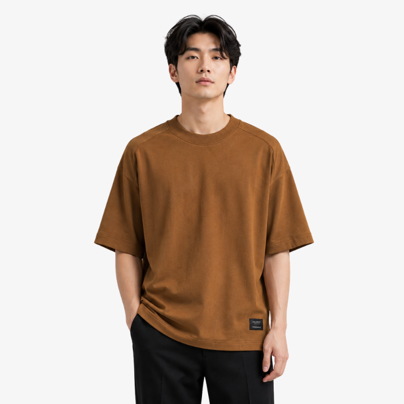 COLEGACY Men Premium Heavyweight Oversized T-Shirt