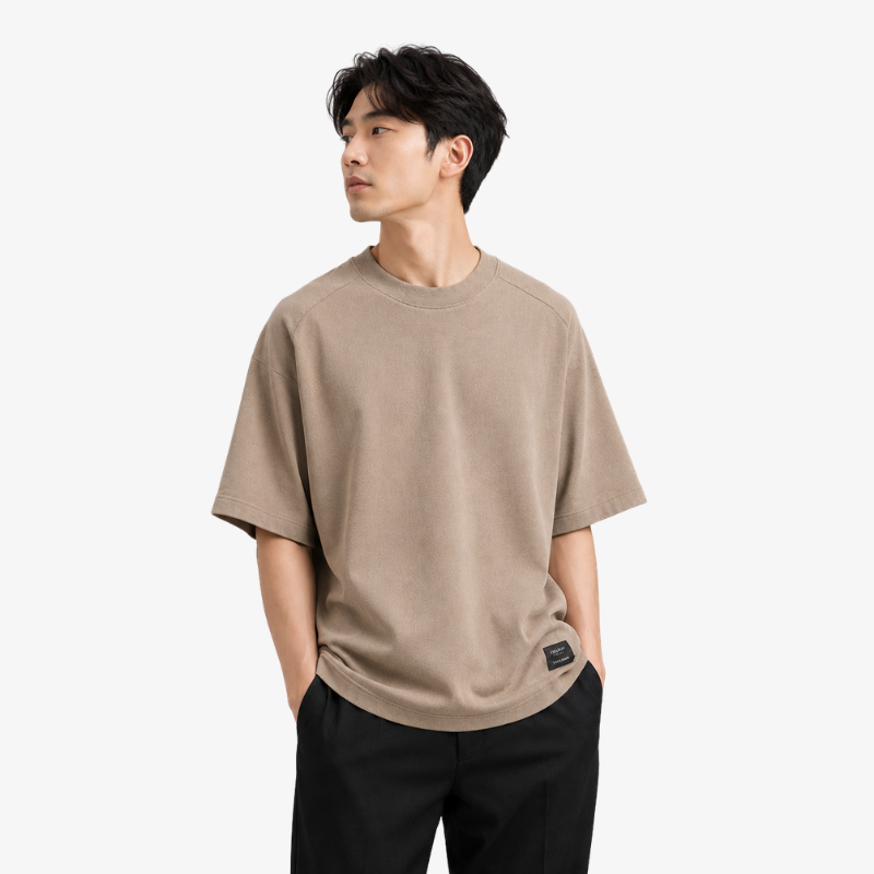 COLEGACY Men Premium Heavyweight Oversized T-Shirt