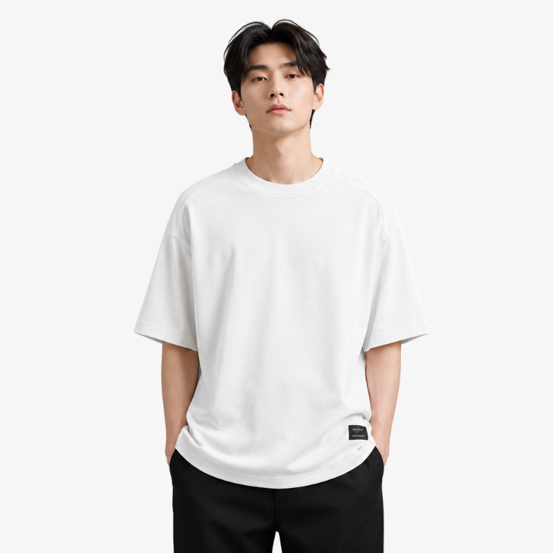 COLEGACY Men Premium Heavyweight Oversized T-Shirt