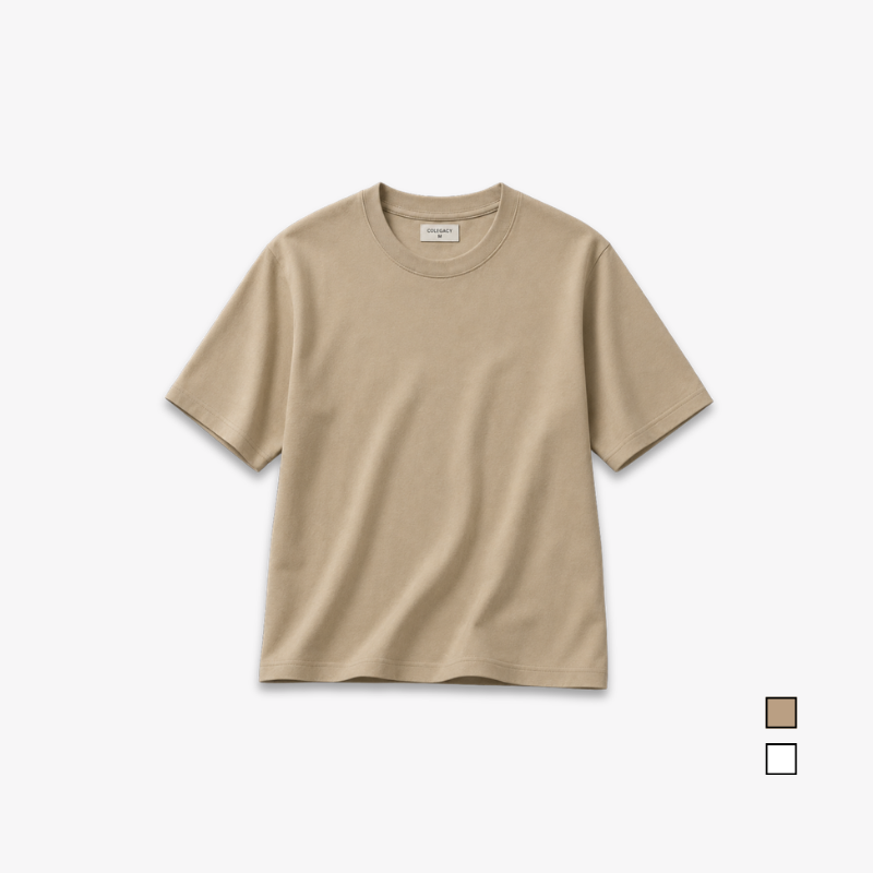 COLEGACY Men Basic Oversized T-Shirt