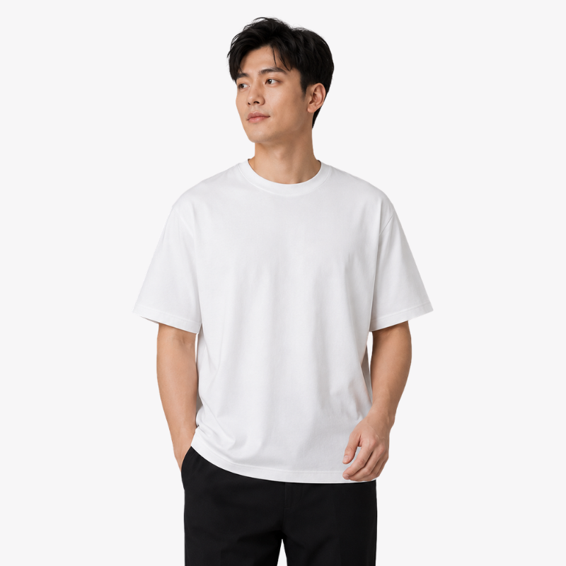 COLEGACY Men Basic Oversized T-Shirt