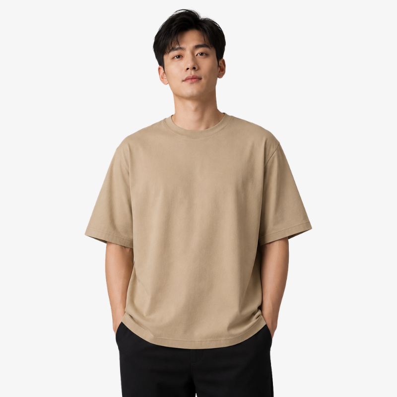 COLEGACY Men Basic Oversized T-Shirt