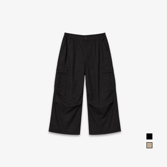 COLEGACY Men Wide Leg Cargo Pants