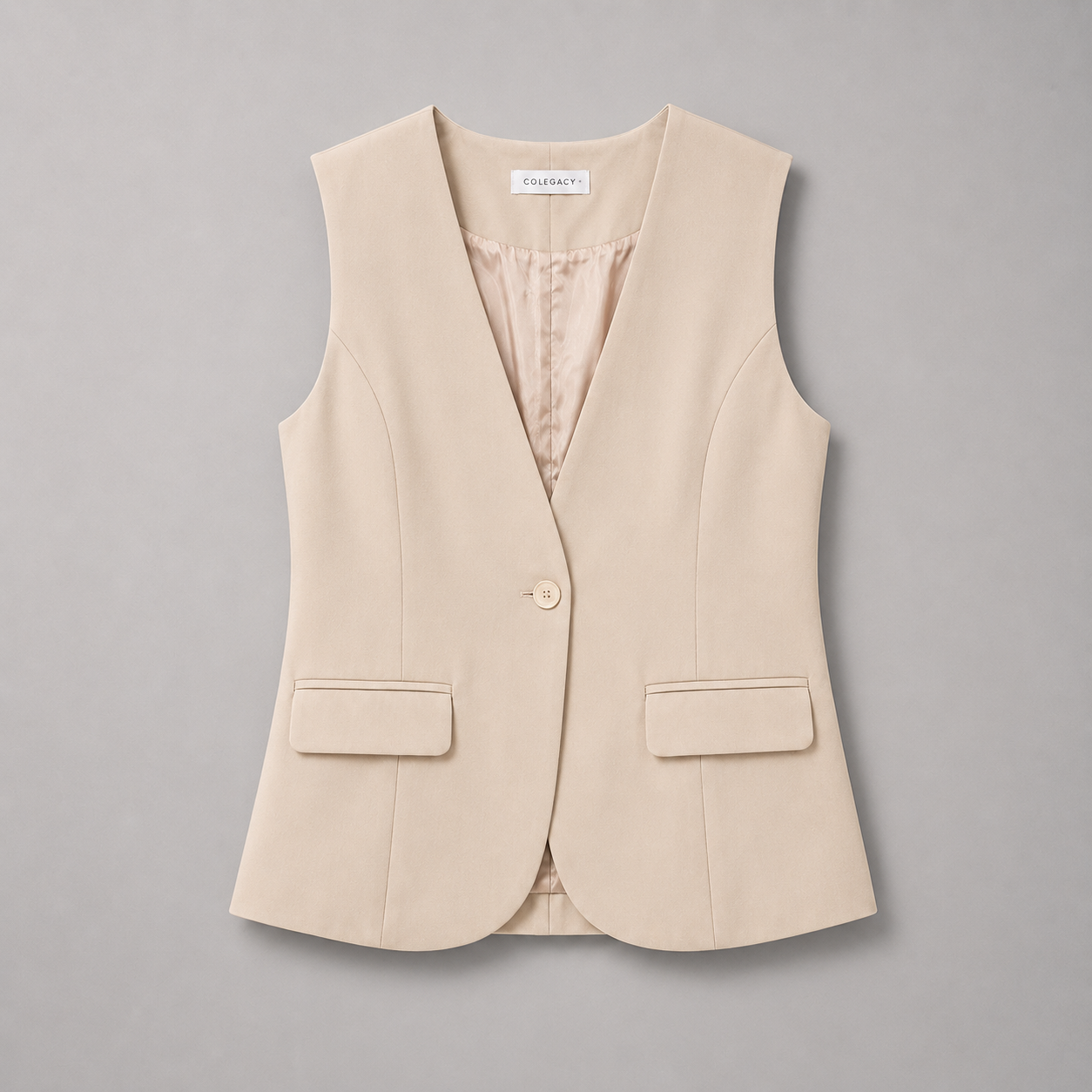 COLEGACY Women Sleeveless Vest & Short Pants Set