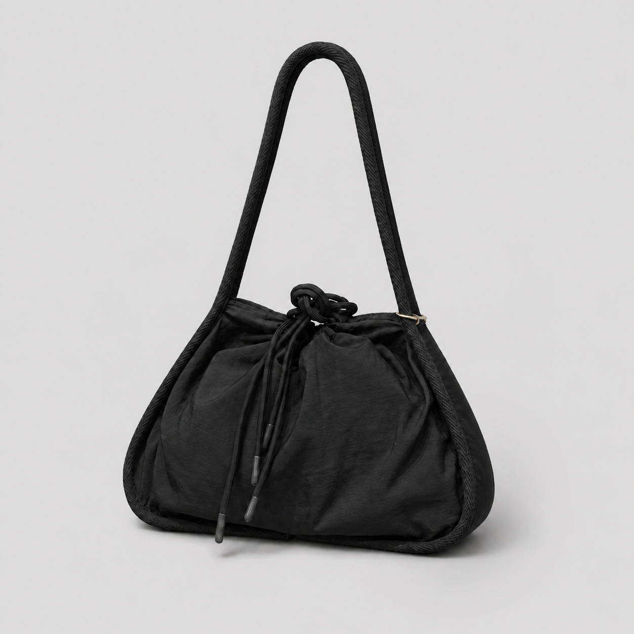 COLEGACY Soft Drawstring Nylon Shoulder Bag