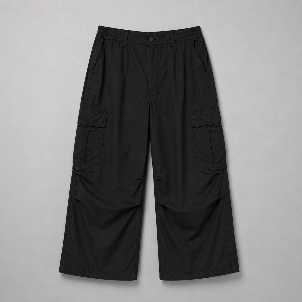 COLEGACY Men Wide Leg Cargo Pants