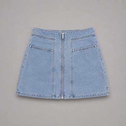COLEGACY Women Denim Skirt
