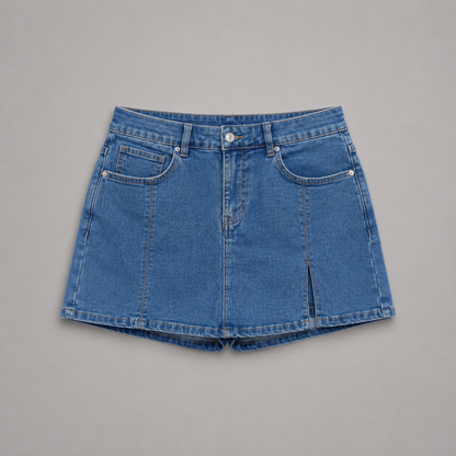 COLEGACY Women Denim Skort