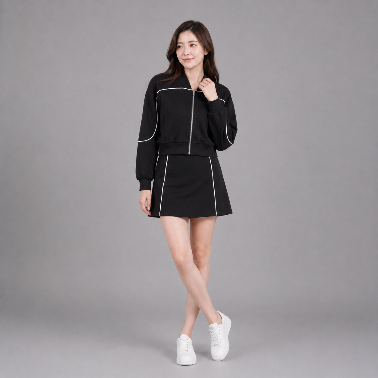 COLEGACY Modern Sporty Jacket Top