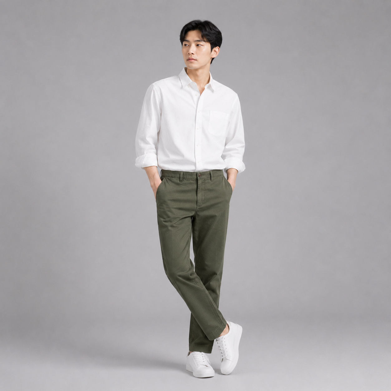 COLEGACY Men Slim Fit Chino Pants