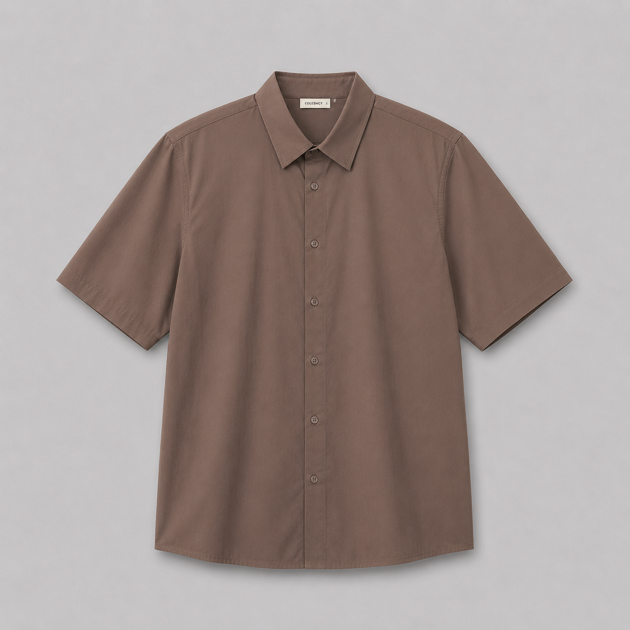COLEGACY Men Smooth Short Sleeve Shirt