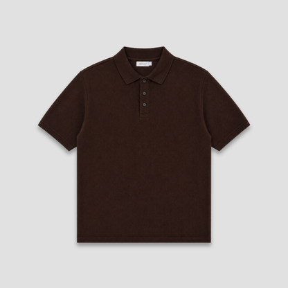 COLEGACY Men Knit Polo Shirt